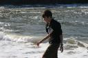 Jensen in the surf