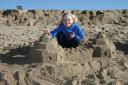 Erin's sand castle