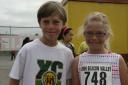Kent and Erin at the SV Triathalon