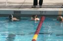Jensen swimming