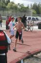 Ben Zaeske finishing the run